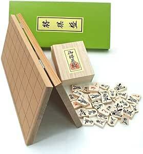  easy . tree piece .. easy .. shogi record set! shogi set new katsura tree 5 number . shogi record set ( wooden shogi piece birch material excellent pushed .