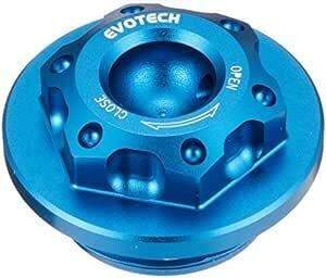 EVOTECH(エボテック): オイルフィラーキャップ M30 x 1,5 / OFC-05 ブルー evo-ofc-05-e