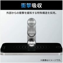 エレコム Galaxy S22 強化ガラスフィルム ZEROSHOCK 液晶平面保護 ブルーライトカット シールシート 高透明 指紋防止 SCG13 SC-51C 948_画像6