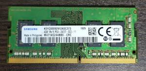  Samsung PC4-2400 memory 4GB 1 sheets 