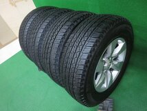 ほぼ未使用★トヨタ ランドクルーザープラド 150 後期 17インチ 17×7.5J +25 2018年/10分山★MICHELIN/LATITUDE TOUR 265/65R17 112S 4本_画像9