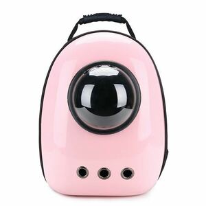 [ новый товар ] дорожная сумка космический корабль Capsule type домашнее животное рюкзак собака кошка двоякое применение розовый 