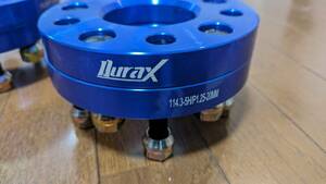 Durax正規品 ワイドトレッドスペーサー 20mm 5H 114.3 M12 P1.25 ワイトレ