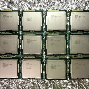 【12個セット】INTEL core i7-2600 / SR00B / 3.40GHz / LGA1155 動作品の画像1