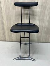 (EA250) MAGIS マジス RONDINE ロンディーネ 折りたたみチェア 椅子　ブラック　　　　　　　　　　　　　デザイナー喜多俊之 イタリア製_画像3