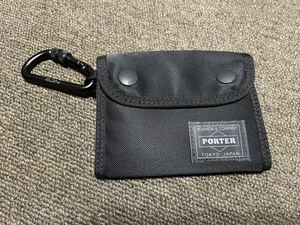 ☆☆PORTER(ポーター)のミニ財布.ブラック☆☆