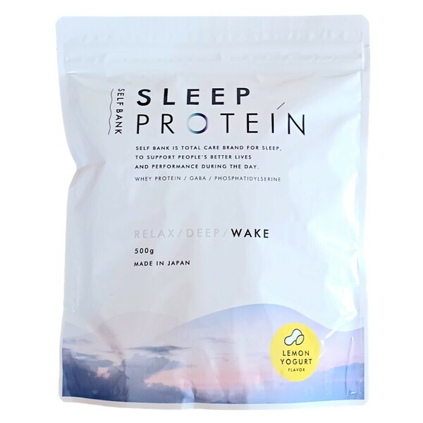 Sleepプロテイン Wake レモンヨーグルト風味 500g(約20日分)