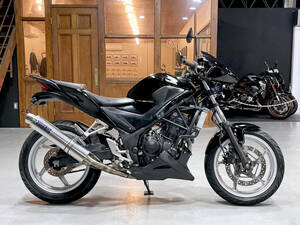 ★GW大セール★ CBR250R MC41 Naked仕様 ★動画★ WR'S製スリップオンマフラー/ハリケーン製SteeringバーEquipment 4608