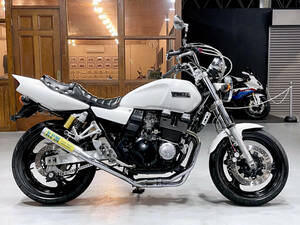 ★土日限定価格★ XJR400R RP02J 2007モデル 最終型 レストアベース ★動画★ RPM製フルエキゾーストマフラー/タックロールシート装備 4606