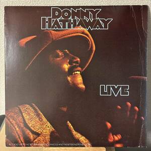 Donny Hathaway Live レコード LP ライブ ライヴ アナログ ソウル soul ダニーハサウェイ ダニー・ハサウェイ vinyl