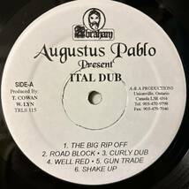 Augustus Pablo Ital Dub レコード LP ダブ オーガスタス・パブロ King Tubby キング・タビー raggae レゲエ vinyl アナログ_画像3