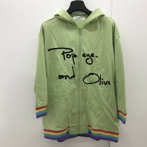 Popeye and Olive ポパイアンドオリーブ ジップアップ パーカー レディース Size:L [C1298]