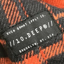 10DEEP チェック フランネル コーチジャケット Size: MEDIUM [N8758]_画像7