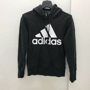 adidas アディダス プルオーバーパーカー Size:XS ブラック [C3050]