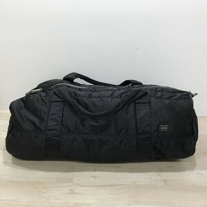 ポーター PORTER ボストンバッグ タンカー 2way ショルダー ブラック ナイロン 吉田カバン[C4236]