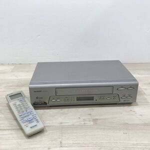 現状品 SHARP シャープ ビデオ VHSレコーダー VC-GY20 2004 年製 [C4605]