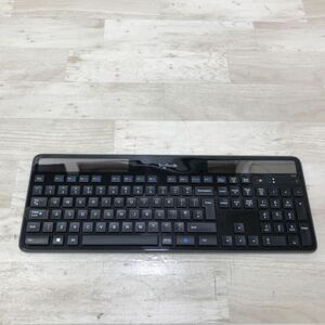 現状品 本体のみ Logicool ロジクール ワイヤレス ソーラーパワーキーボード　K750[C4953]