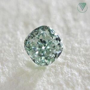 0.046ct Fancy Intense Green VS1 CGL 天然 イ