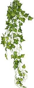 MedianField 【 観葉植物 アイビー 1本 】 壁掛け インテリア アンティーク 雑貨 造花 人工 フェイク 壁掛 グリ