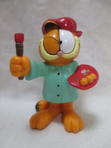 ★Garfield ガーフィールド　フィギュア　PVC☆画家/USA キャラクター　アメトイ　