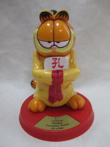 ★Garfield ガーフィールド　フィギュア　PVC　台付き☆孔子　Confucius/USA キャラクター　アメトイ