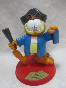 ★Garfield ガーフィールド　フィギュア　PVC　台付き☆コロンブス　Columbus/USA キャラクター　アメトイ