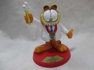 ★Garfield ガーフィールド　フィギュア　PVC　台付き☆ノーベル賞　Nobel prize/USA キャラクター　アメトイ