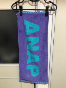 ◆ アナップ ANAP BIGロゴフェイスタオル ◆ 海 プール フェス