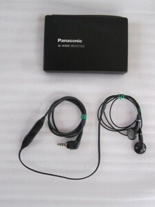 PANASONIC カセットプレーヤー　RQ-S33 ブラック　リモコン+イヤホン付き