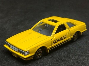 [ Tomica 5 black box era made in Japan ] Toyota Soarer 2800GT extra yellow ( yellow ) passenger vehicle set model 