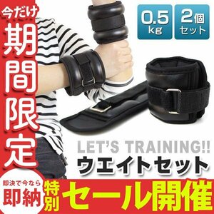 [ limited amount sale ] list weight 0.5kg 2 piece set .tore ankle weight -ply . training weight training 