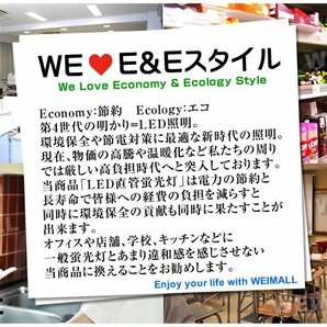 【2本セット】LED蛍光灯 1年保証 20W 20W形 580mm 昼光色 LEDライト グロー式 工事不要 耐衝撃性 省エネ 長寿命 直管LED 蛍光灯 直管蛍光灯の画像9