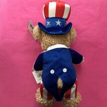 アンクルサム ダッフィー 独立記念 ぬいぐるみ WDW DLR 4th of July Uncle Sam Duffy the Disney Bear US アメリカ ディズニーパークス_画像9