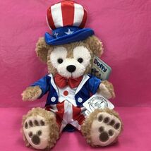 アンクルサム ダッフィー 独立記念 ぬいぐるみ WDW DLR 4th of July Uncle Sam Duffy the Disney Bear US アメリカ ディズニーパークス_画像1