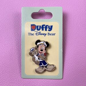 セーラーミッキーと ダッフィー ピンバッジ WDW DLR Duffy the Disney Bear