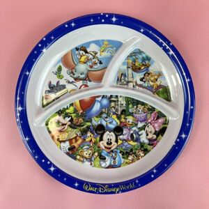 WDW キッズ ランチ プレート 仕切り お皿 ☆ダッフィー・ミッキー・ミニー☆アメリカ ディズニー Duffy Disney Plate