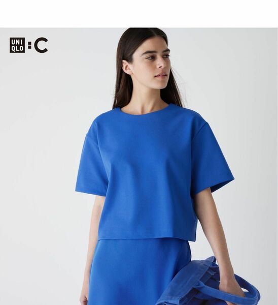 【UNIQLO C 】クレープジャージーT（半袖）