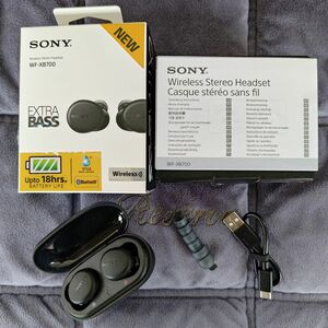 SONY WF-XB700 ソニー 完全ワイヤレスイヤホン 【ジャンク】B