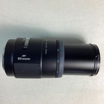 k5315 ミノルタ カメラレンズ AF 100/2.8 100mm MACRO MINOLTA MARUMI 55mm MC-UV 日本製 LF-1155 カメラ レンズ ズーム 中古_画像6
