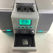 k5323 Pioneer XR-MDX737S パイオニア ミニコンポ CD MD カセット テープ ラジオ スピーカー リモコン AV 音楽 家電 動作確認済 ジャンク_画像6