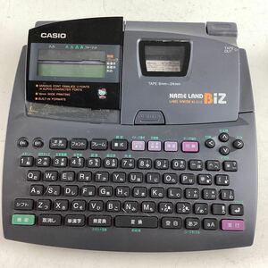 t5413 CASIO ネームランド ラベルライター Biz KL-S10 ラベル カシオ NAME ライター ネーム ラベル 事務 事務用品 オフィス用品 中古