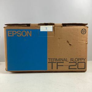 y553 EPSON TERMINAL FLOPPY TF-20 box opinion attaching PC-8001 8801 exclusive use Epson terminal floppy retro personal computer that time thing electrification verification settled used 