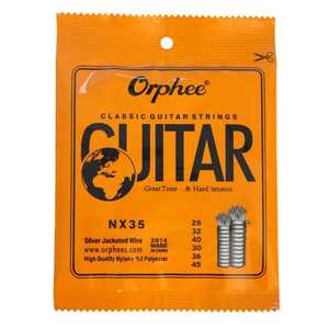 Orphee classic гитара струна твердый напряжение 28-45 1 комплект 