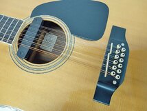 [7D-64-023] アコースティックギター Takamine タカミネ TS-600-12 本体+ケース 中古 キズ有_画像3