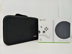 [B4A-65-031-2] マイクロソフト XBOX Series S 512GB SSD 1883 専用ケース+箱有り 動作確認済み 中古