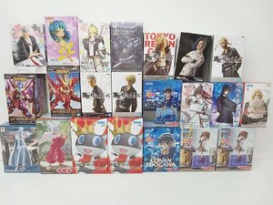 [BD-3-3] 地獄楽 名探偵コナン 犬夜叉 ペルソナ5 など プライズ フィギュア まとめ売り 未開封 江戸川コナン モルガナ 山田浅ェ門 ほか