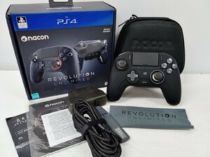 [B4A-65-039-1] nacon PlayStation4用コントローラー REVOLUTION UNLIMITED レボリューションアンリミテッド 動作確認済み 中古