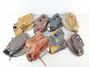 [BF-3-1] sport baseball glove set sale softball type hardball .. contents not yet verification Junk SSK/BEN-GENERAL