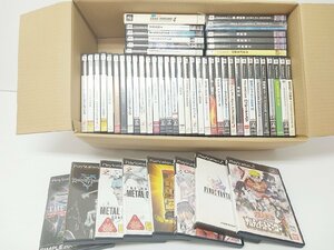 [BF-4-3] ゲームソフト PS2 まとめ売り 動作未確認 ジャンク 地球防衛軍2/キングダムハーツ/メタルギアソリッド/鬼武者