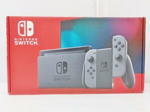 [4A-65-058-1] Nintendo Switch ニンテンドースイッチ 新型 HAD-KAAAA グレー 動作確認済 中古